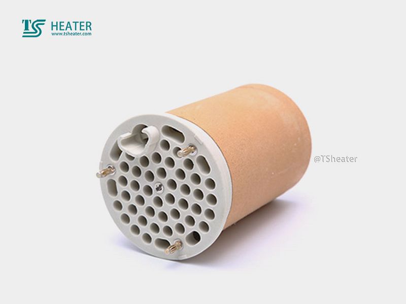 Hot air extruded plastic torch core