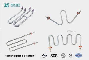 Water Heating Element for Distilled Mechanical, Immersion Tubular Heater Element, Spiral Stainless Heater Tube